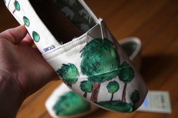 Custom TOMS Shoes - My Forest