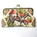 Kisslock Frame Clutch Silk Lined Brown Jockey and Horse Royal Ascot Races Bridesmaid Bride Wedding Gifts Preppy