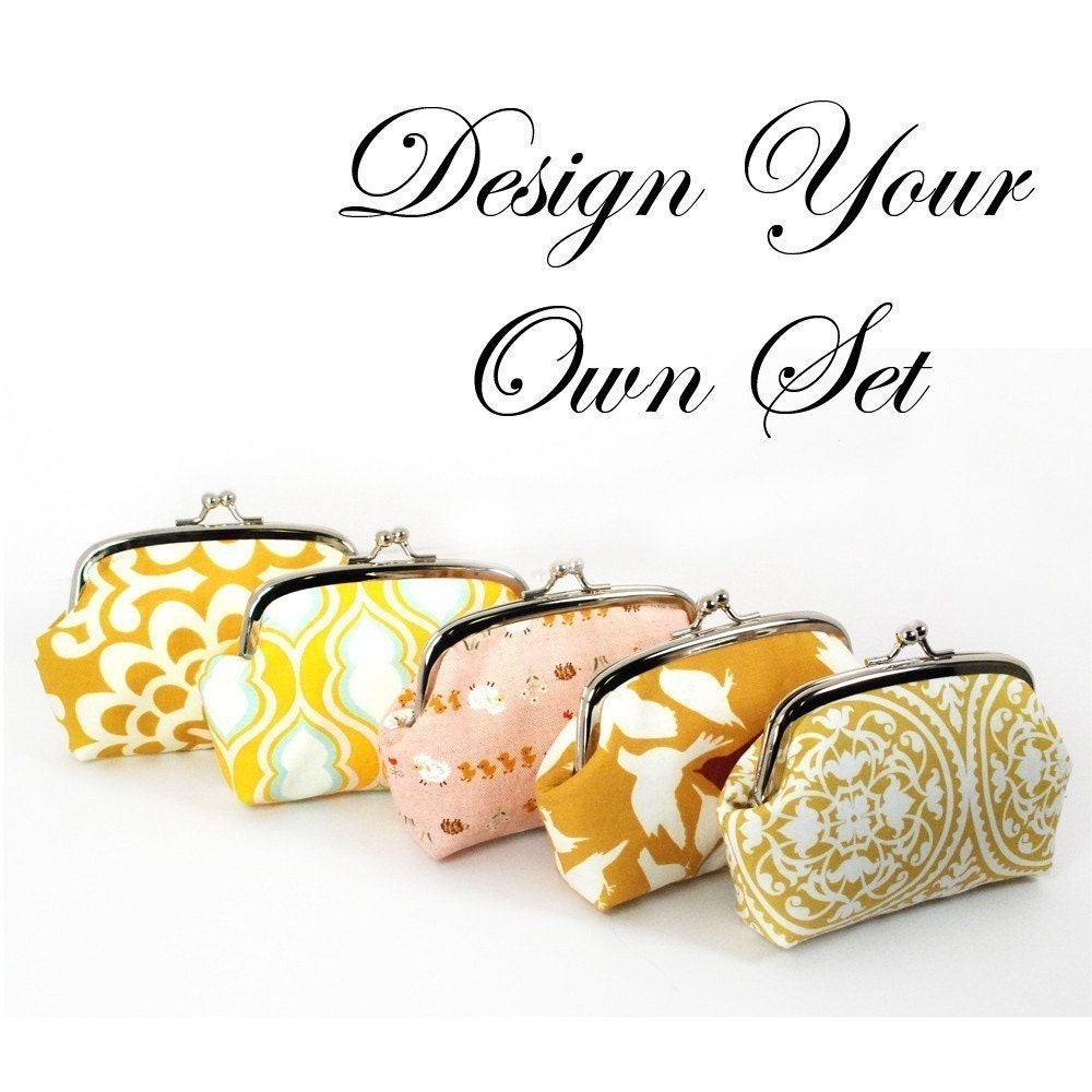 Bridal Clutch Set - Design Your Own - Bridal Party Clutches