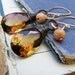 Earrings - sterling silver, oxidised, ametrine, rose gold, copper, luxe gemstone - Jaggery