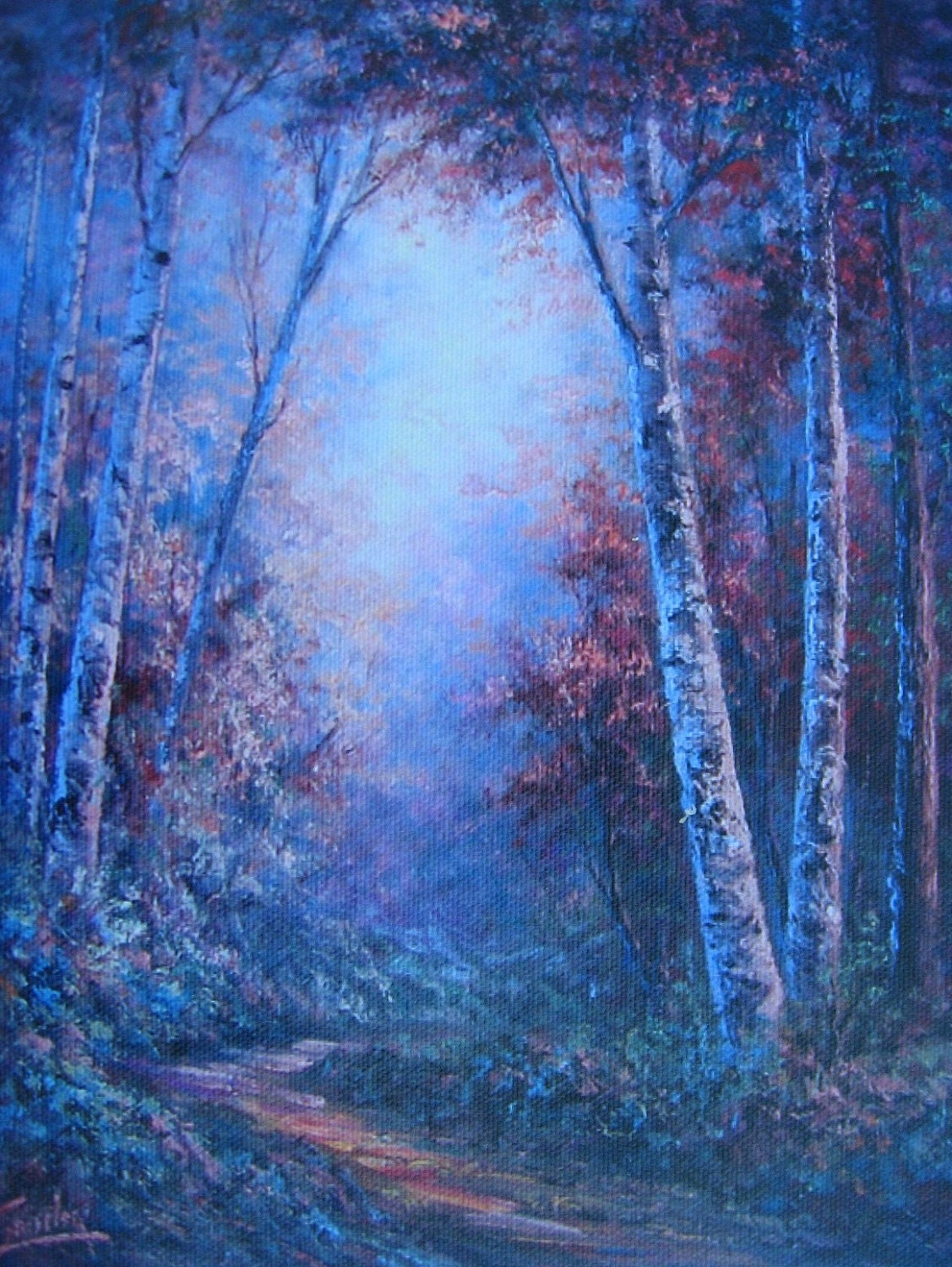 Mistic Forest,  Giclee print by Griselda Tello