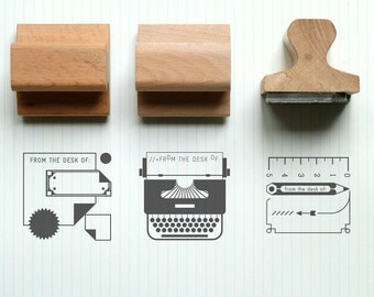 From the desk of... Rubber Stamps