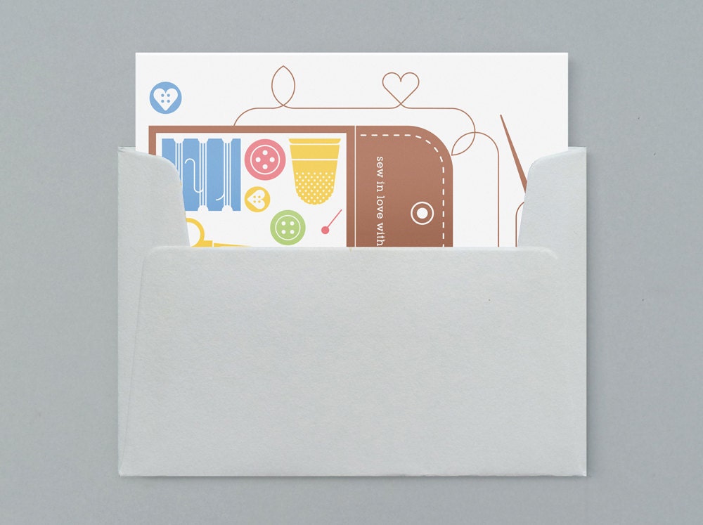 Sew in Love Card