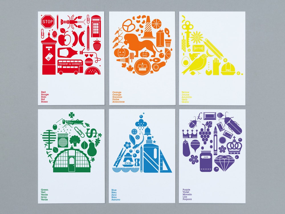 Spectrum Notecards (Pack of 6)