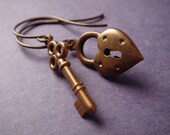 Unlock My Love Earrings