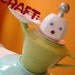 BETTY the RETRO ROBOT WAITRESS serving up CRAFT on a platter ETSYCRAFT assemblage art
