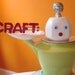 BETTY the RETRO ROBOT WAITRESS serving up CRAFT on a platter ETSYCRAFT assemblage art