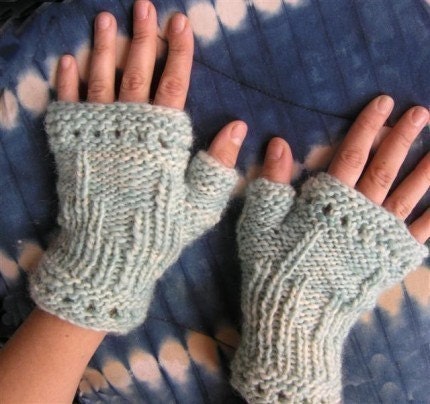 fingerless gloves knitting pattern | eBay