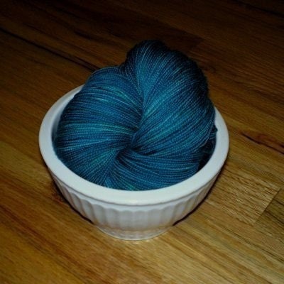 SOCK YARN, Tight Twist Superwash Merino Wool Sock Yarn, Spellbound colorway