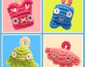 Mini Mascot Crochet Pattern Set PDF