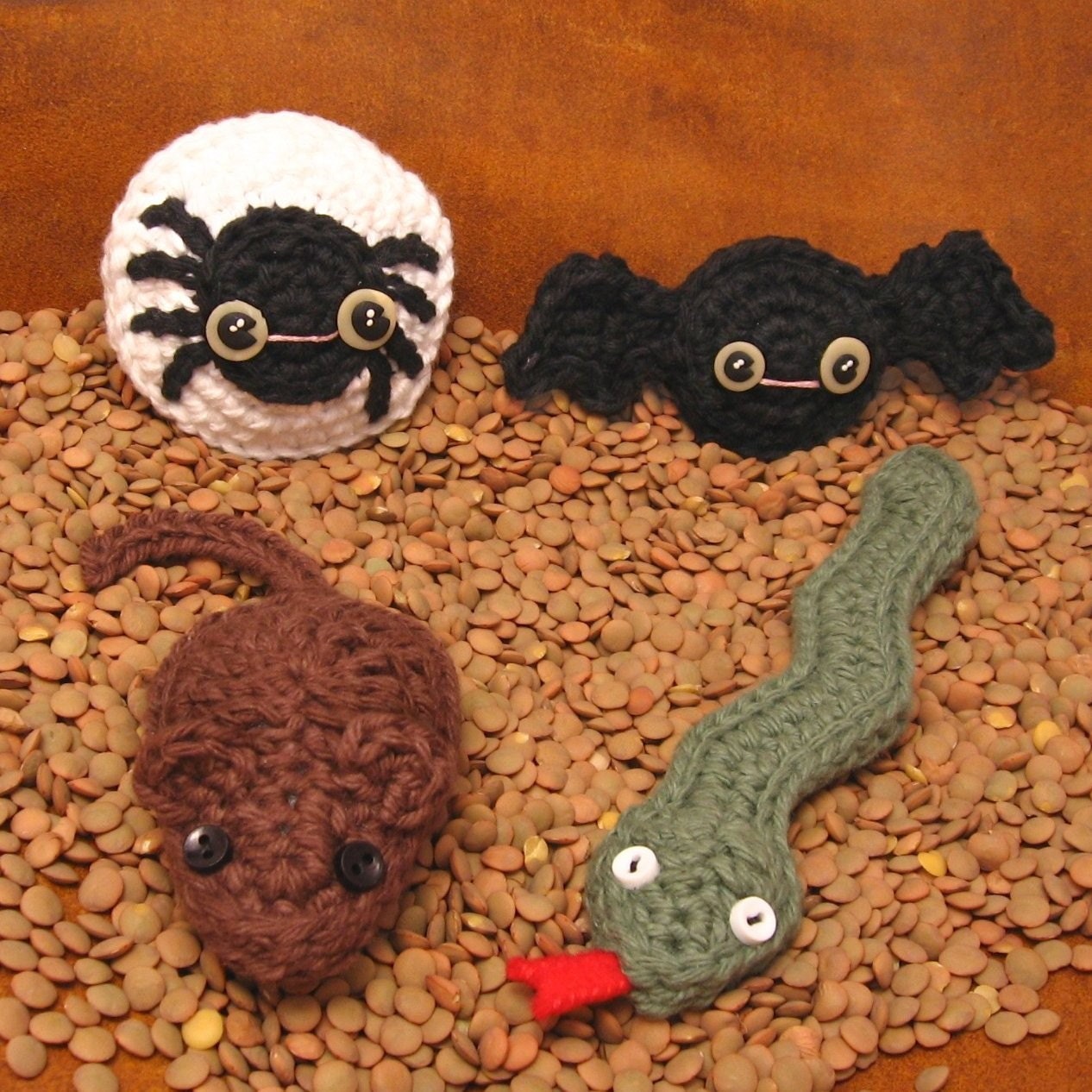 Creepy Crawlies Crochet Pattern Set PDF