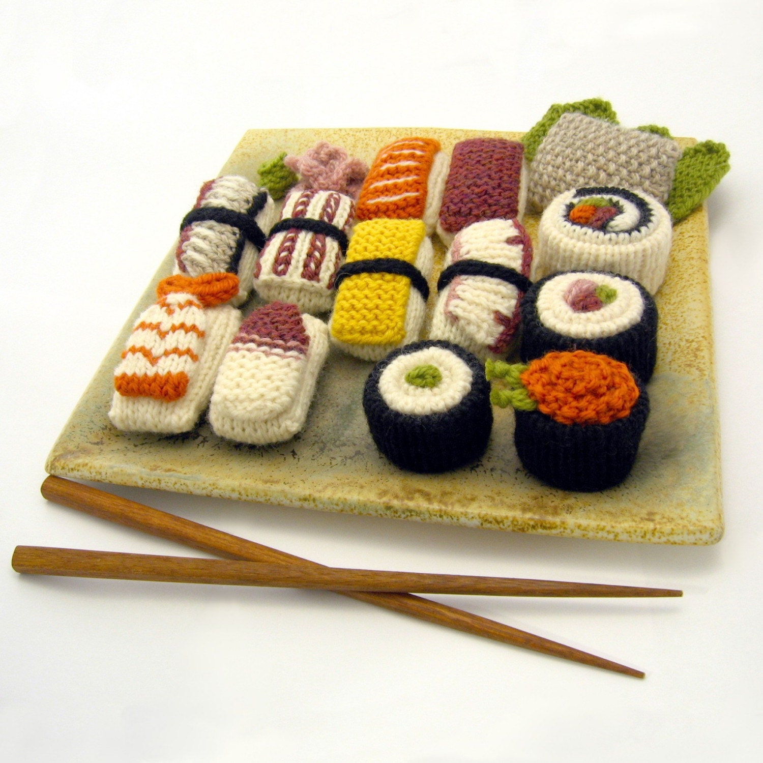 Knit Sushi Pattern PDF