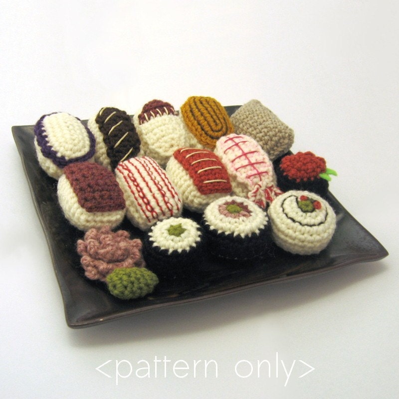 Amigurumi Sushi Pattern Collection PDF