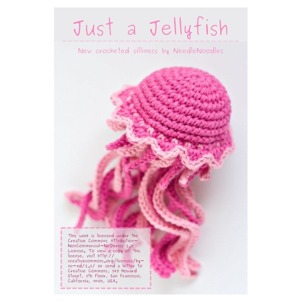 Amigurumi Jellyfish Pattern PDF