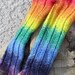 Fingering Weight Yarn - Merino Wool Superwash - Self Striping Yarn - Anemone