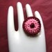 Crochet Cocktail Ring - Falling in Love with Love