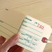 Mini Tag Notebook