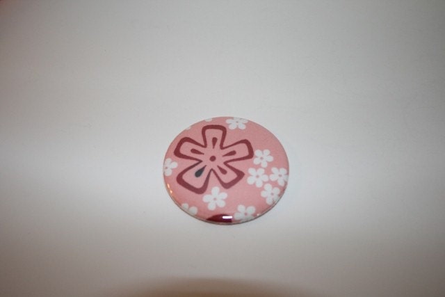 surf flower button mirror