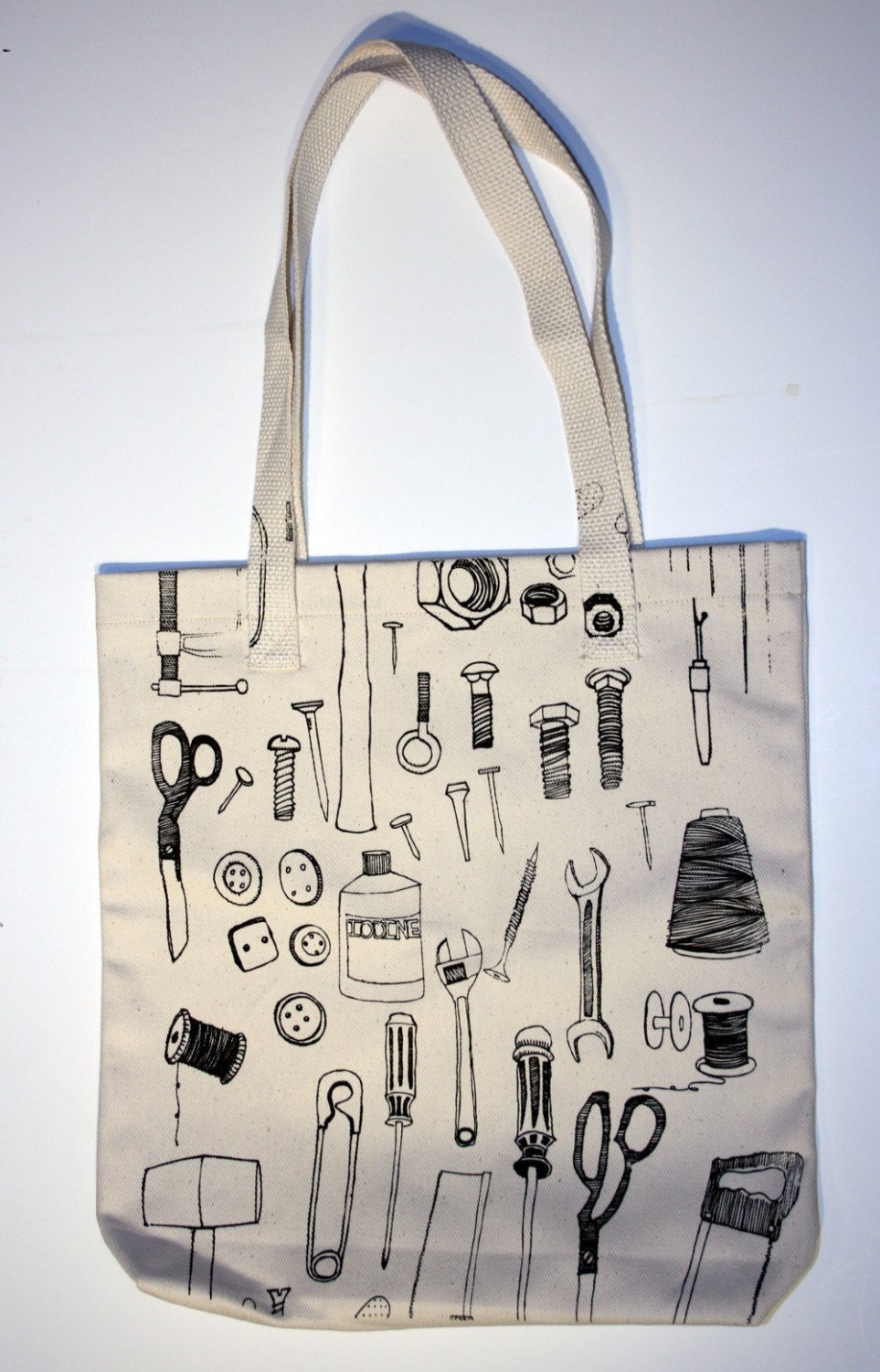 Tool Print Tote