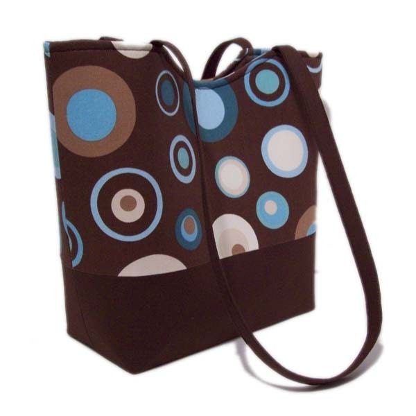 Mocha Bubbles Tote bag