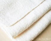 large 36 pk organic baby cloth diaper wipes: eco washcloth hemp organic cotton french terry