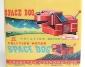Space Dog Tile Coaster