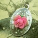 ROSE MIRACULOUS MEDAL 1950s Vintage Sweet