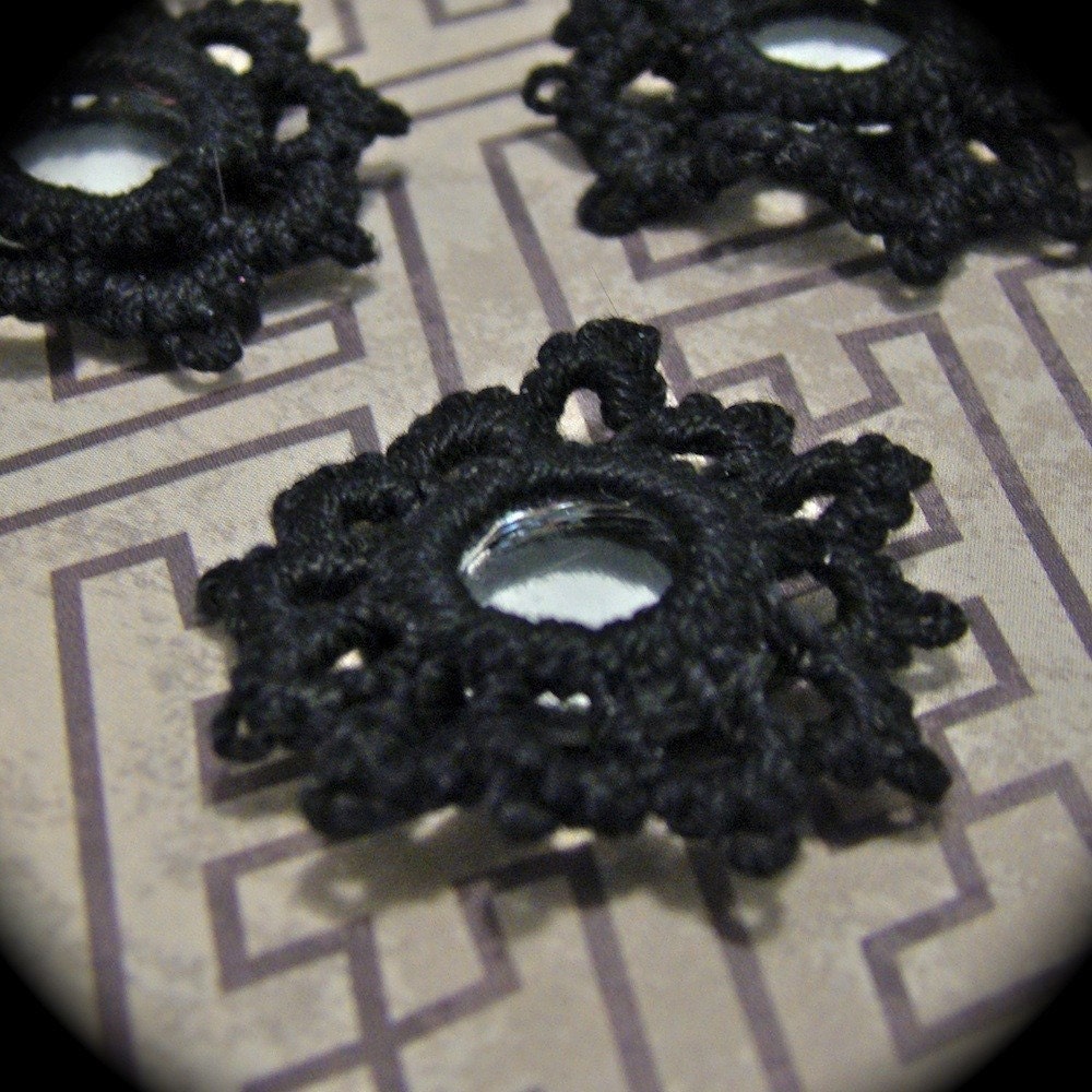 Sale - Tatted Shisha Mirrors - Set of 3 - was 15.00