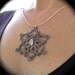 Tatted Snowflake Pendant Necklace - A Day So Gray