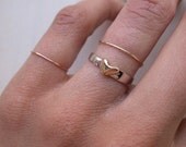 tiny gold sweetheart