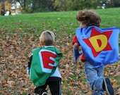 2 Superhero Capes Costume Kids Cape Childrens Capes Custom and 2 superhero masks Il_170x135