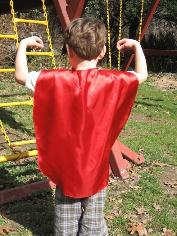 Kids Superhero Blank kid Cape for costume dress up Favor you choose the color Il_570xn