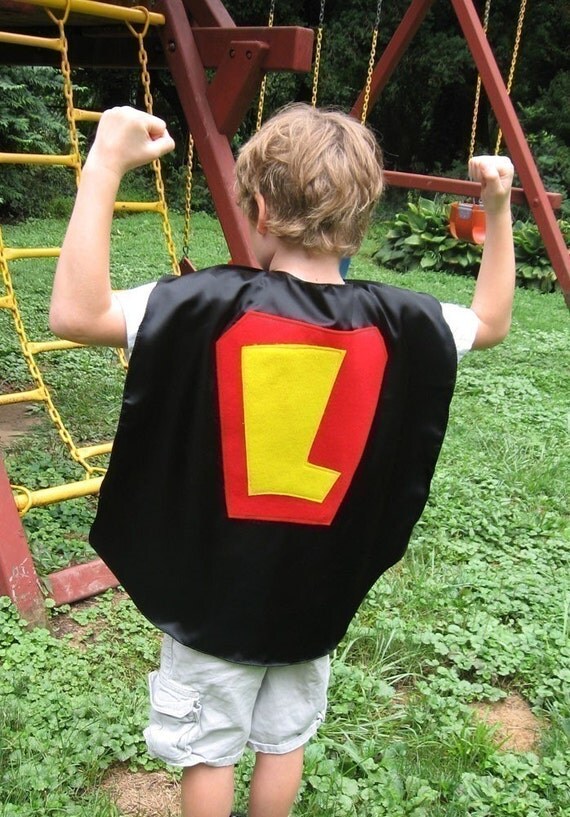 3 Superhero Costume Kid capes childrens cape Personalized Custom Il_570xn