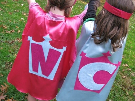 2 Superhero Costume Kid Capes Custom cape Personalized seen on GMA Il_570xn