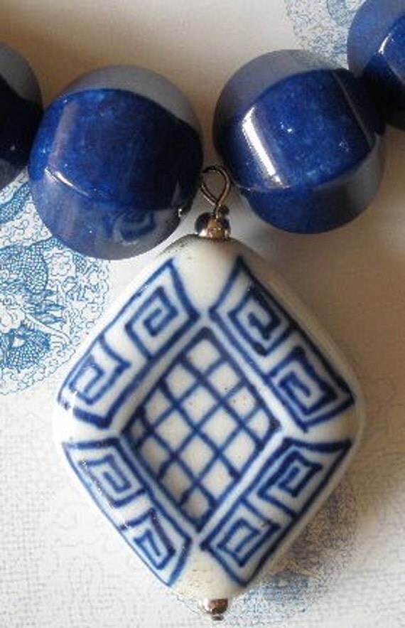 Oriental Blues Necklace
