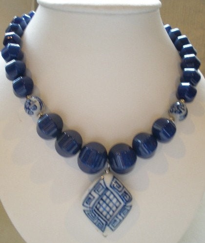 Oriental Blues Necklace