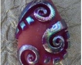 Polymer Clay Tutorial Creating pendants using Jones Tones (basics) foils video and polymer clay