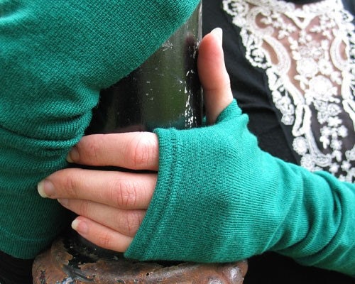 Snuggly Warm Merino Armwarmers