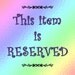 RESERVED: Lampwork Beads by Starlight Designs