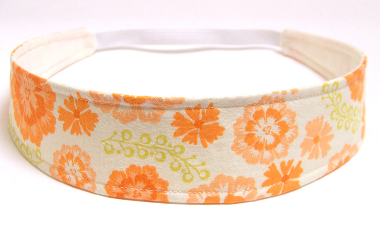 Reversible Fabric  Headband  -  VALENCIA  -  Headbands for Women