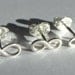 Tiny Infinity Studs Infinity Post Earrings in Sterling Silver Tiny Earrings Studs Stud Earrings