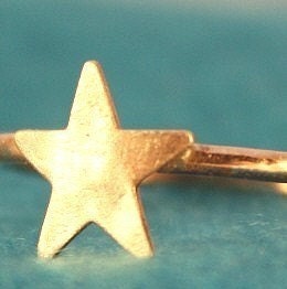Brass Star Ring