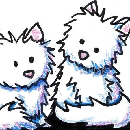 ORIGINAL Art Kitty Cat Trio ACEO Drawing