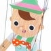 Pinocchio Marionette Puppet Printable Paper Craft PDF