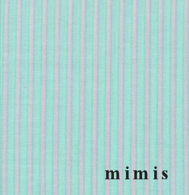 SALE  Dena Designs, McKenzie, STRIPE in AQUA, 1 Yard Quilt Fabric
