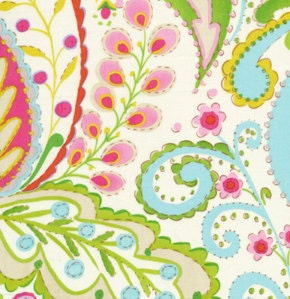 Teja in Pink /  Dena Designs / Kumari Garden -  1 Yard Cotton Quilt Fabric