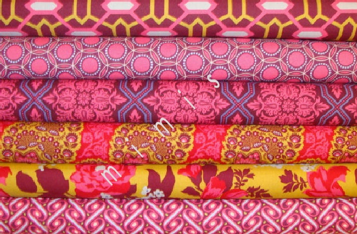 HEIRLOOM Collection by  Joel Dewberry / 6 Half Yard  Bundle Cotton Quilt Fabric