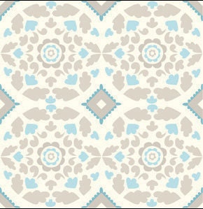 Dena Designs Fabric / Josephine in Neutral / Taza Collection -1 Yard Cotton Quilt Fashion Fabric