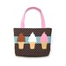 Soft Serve Ice Cream Trio Tote Bag Purse