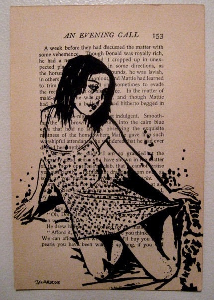An Evening Call - Original Illustration
